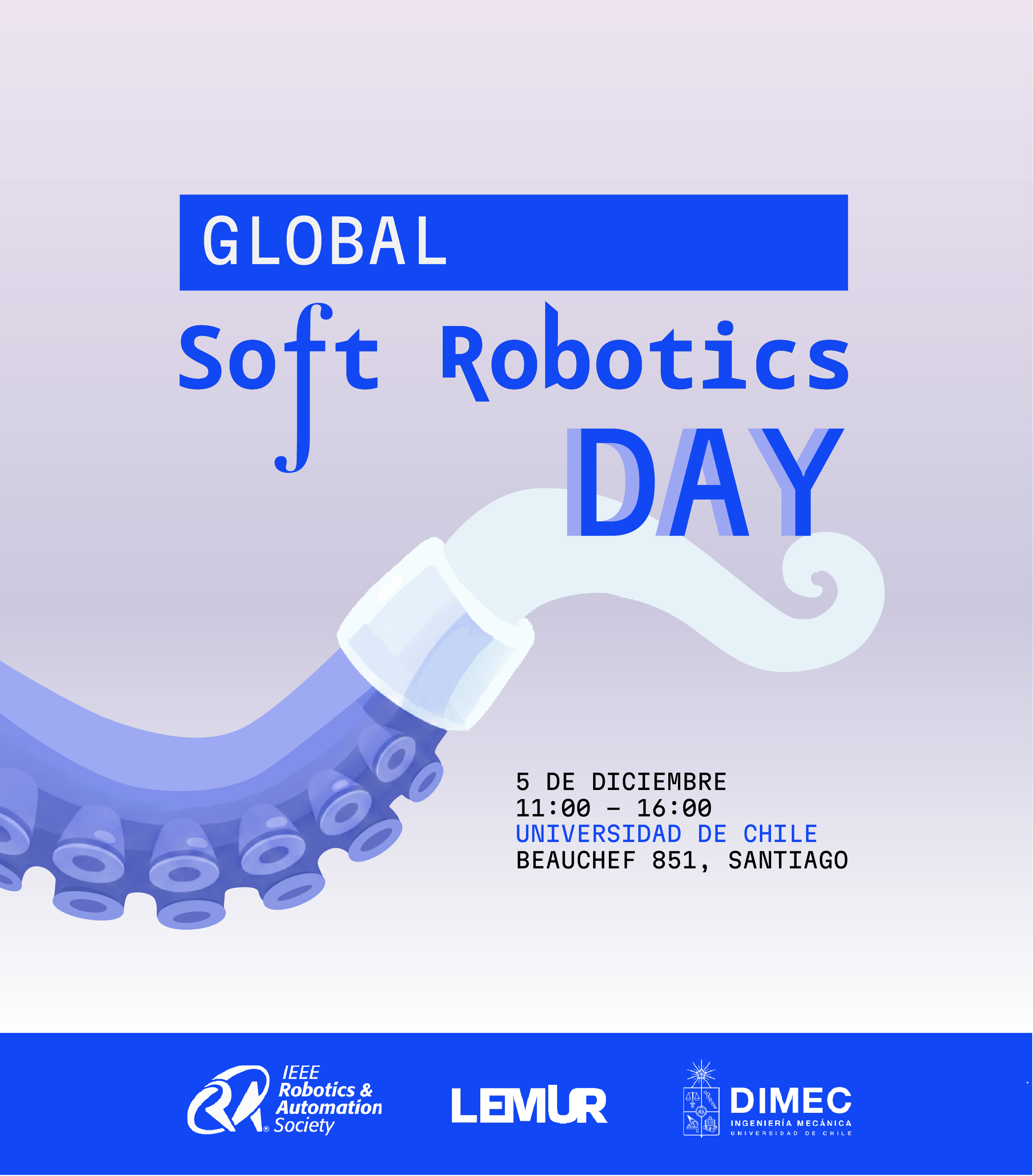 Afiche Global Soft Robotics Day